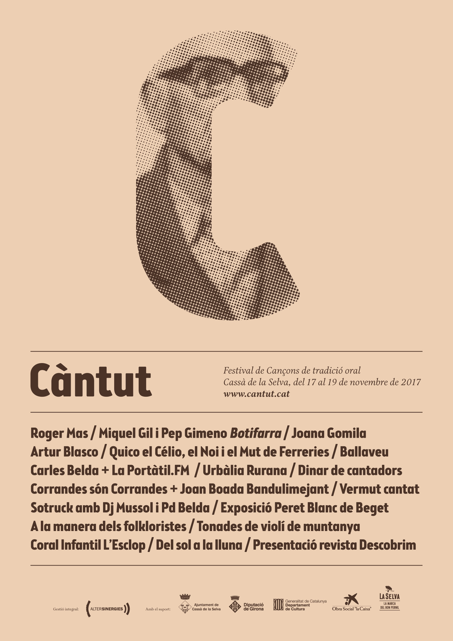 Cartell del Càntut 2017