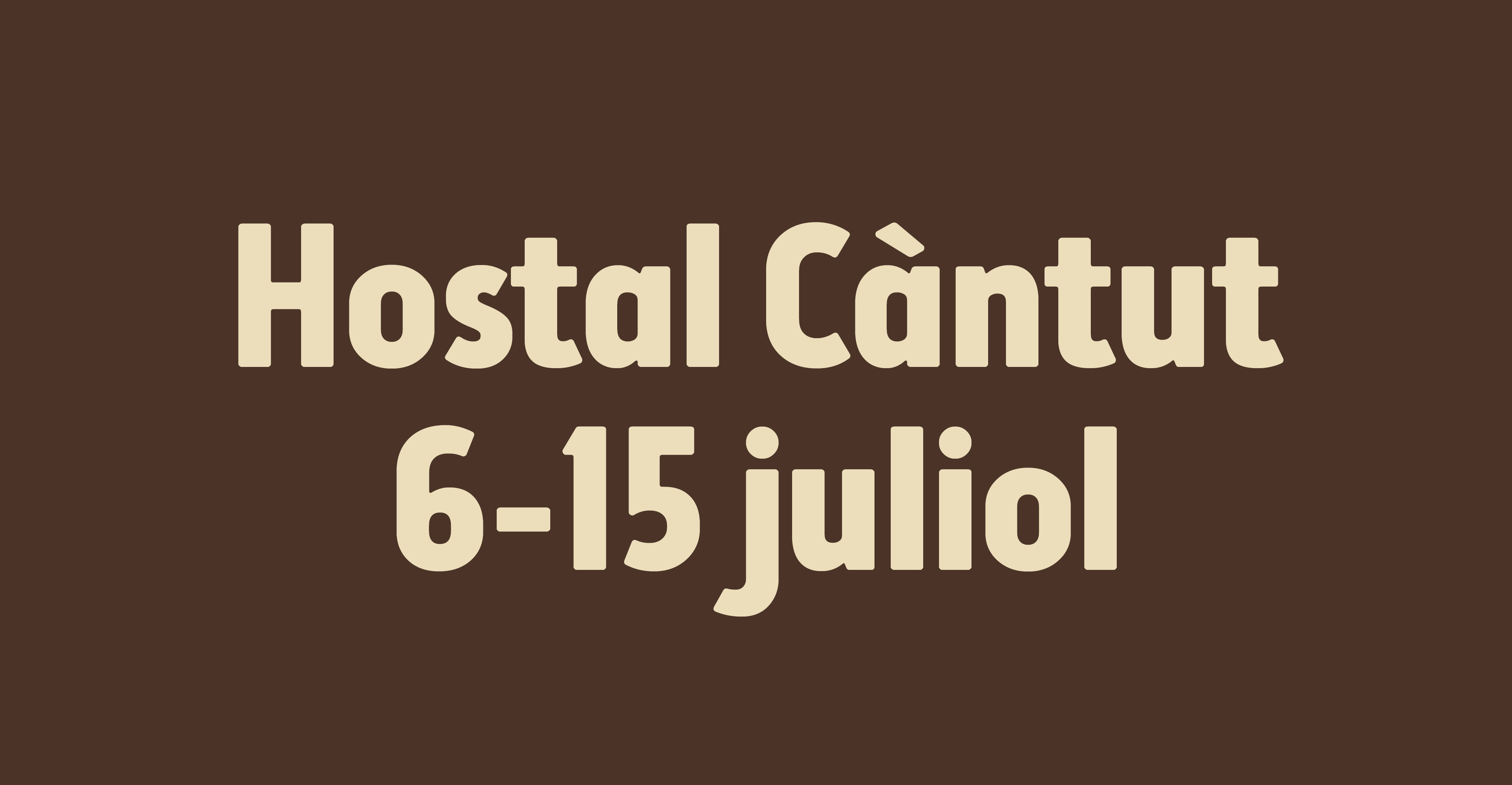 Dates Hostal Càntut