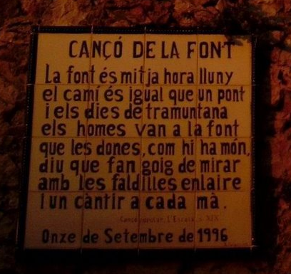 Cançó de la Font