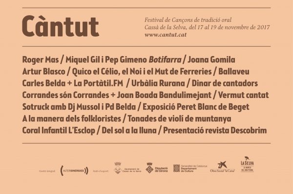 Presentada tota la programació de la 2a edició del Festival Càntut