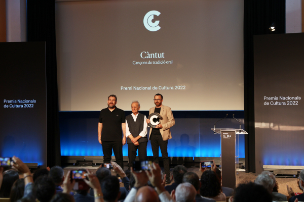 El Càntut, Premi Nacional de Cultura 2022