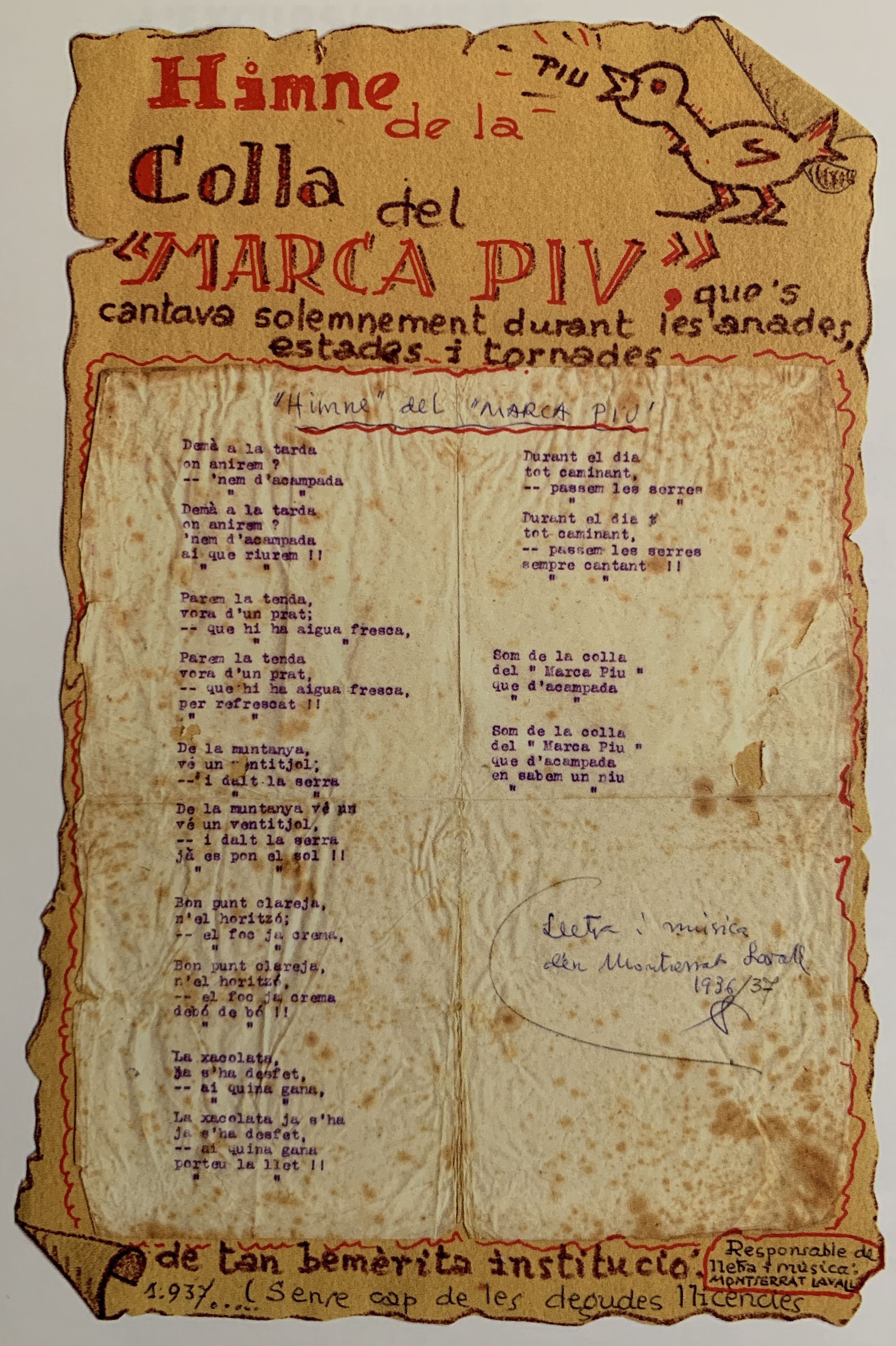 Himne de la Colla del Marca Piu