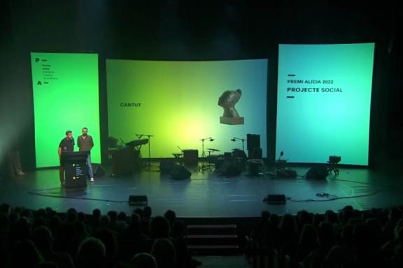 El projecte Càntut, Premi Alícia al Projecte social