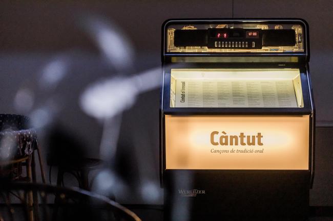 gramola del càntut amb cançons recollides