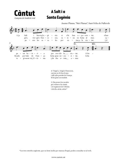 A Salt i a Santa Eugènia