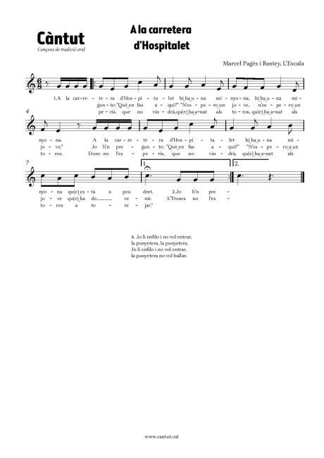 A la carretera d'Hospitalet