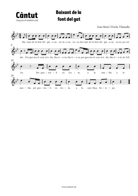 Baixant de la font del gat