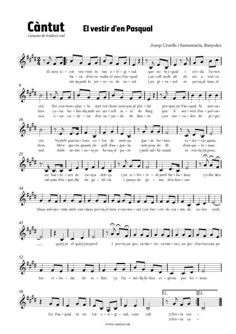 El vestir d'en Pasqual