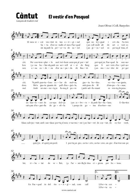 El vestir d'en Pasqual