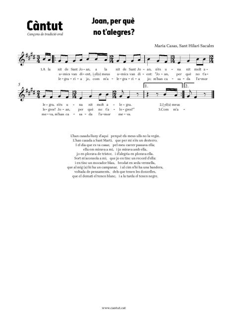 Joan, per què no t'alegres?