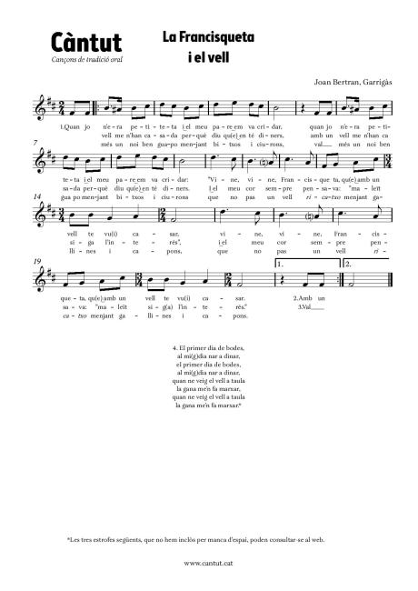 La Francisqueta i el vell