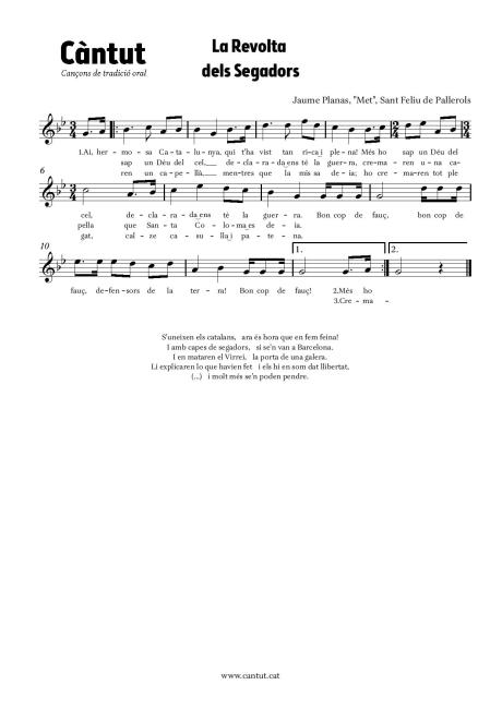 La Revolta dels Segadors