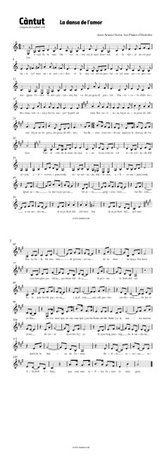 La dansa de l'amor
