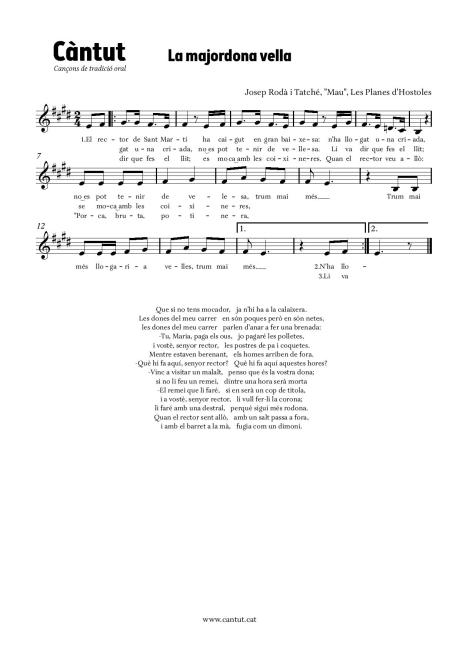 La majordona vella