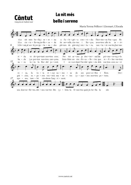 La nit més bella i serena