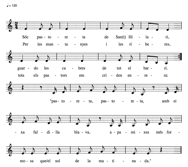 La pastoreta de Sant Hilari