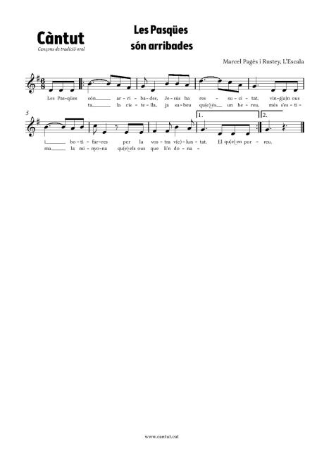 Les Pasqües són arribades