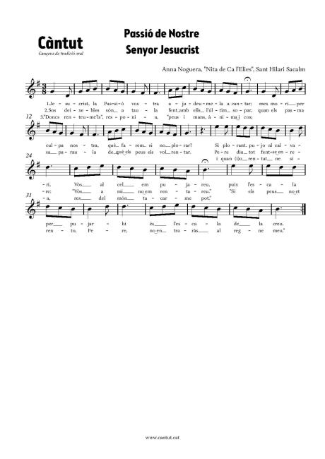 Passió de Nostre Senyor Jesucrist