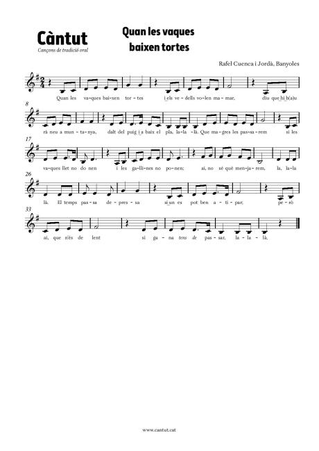 Quan les vaques baixen tortes (Mal avirany)