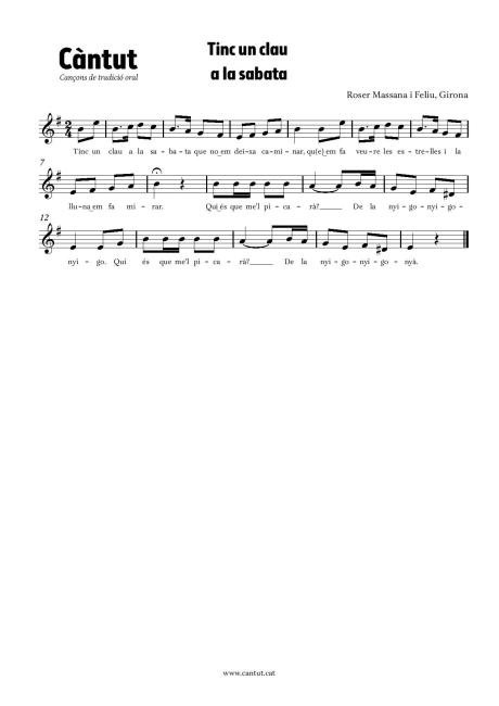 Tinc un clau a la sabata