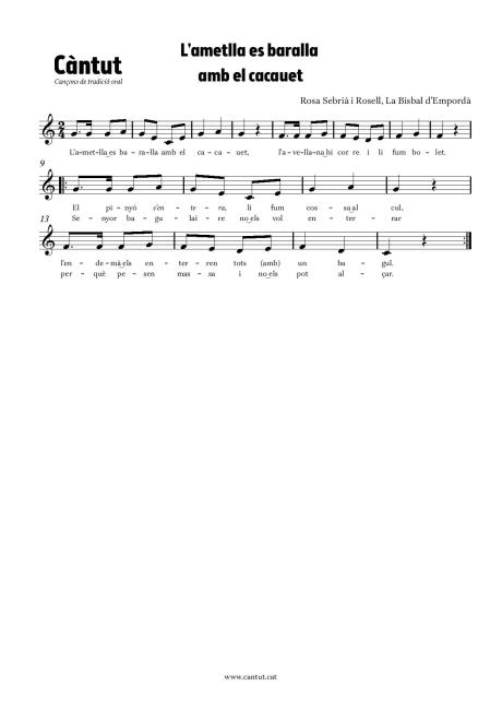 L'ametlla es baralla amb el cacauet