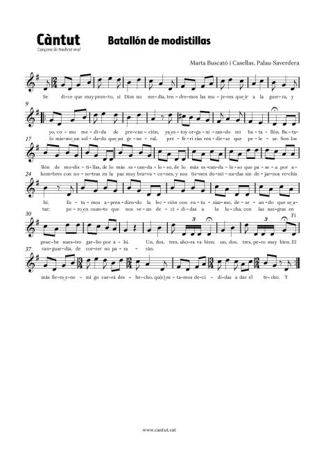 Batallón de modistillas