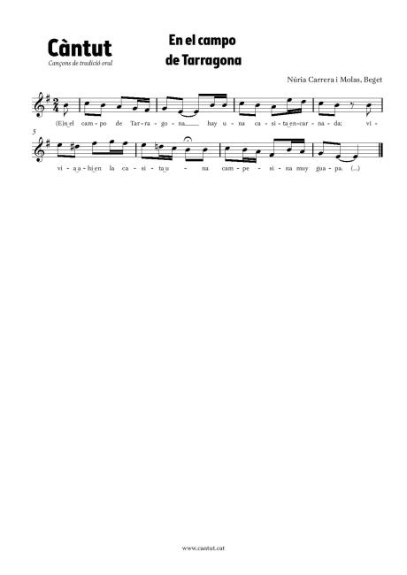 En el campo de Tarragona