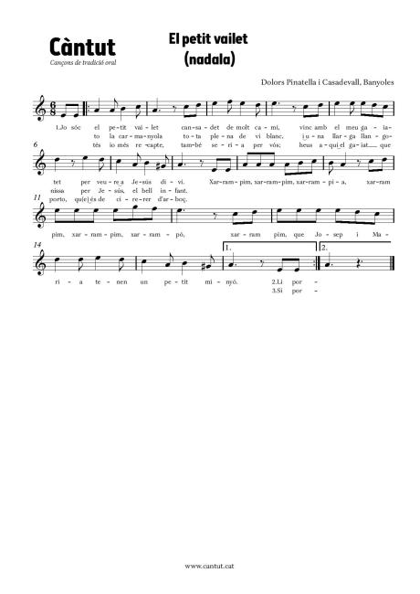 El petit vailet (nadala)