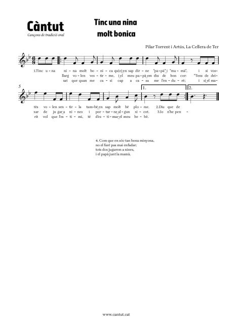 Tinc una nina molt bonica