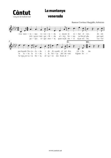 La muntanya venerada