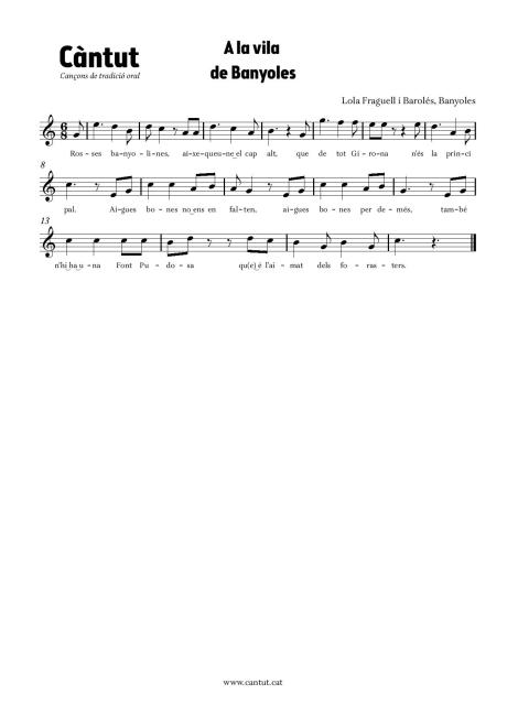 A la vila de Banyoles