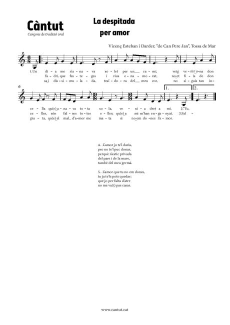 La despitada per amor