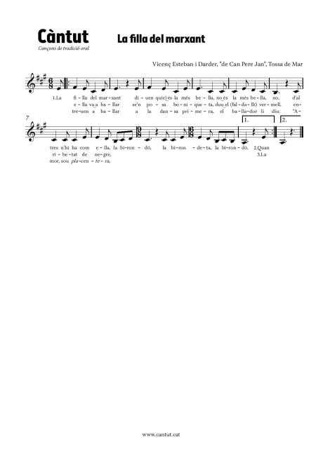 La filla del marxant