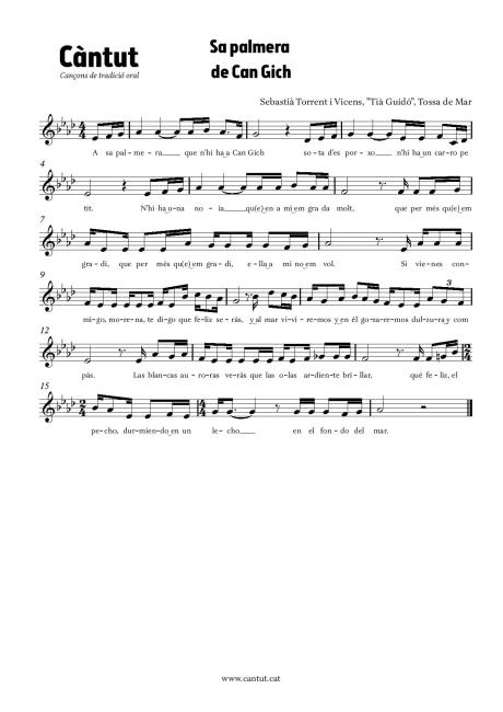 Sa palmera de Can Gich