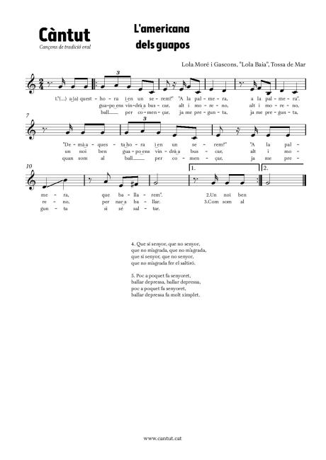 L'americana dels guapos